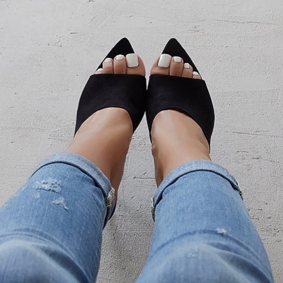 Cece Faux Black Suede Stiletto - Picture 2 of 4